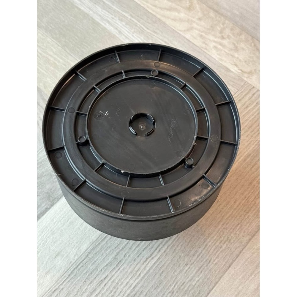 Pampered Chef Black Rotating Tool Turn About Desk Organizer 9 Compartment Caddy - Picture 3 of 3